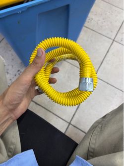 Flexible Gas Line Connectors – BrassCraft Coated & Stainless Steel Hose Lot