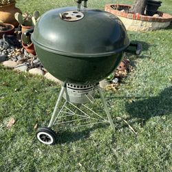 Weber kettle Limited green