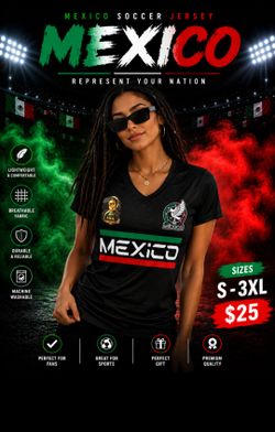 Custom mexico jersey shirt