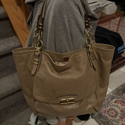 Authentic Vintage Coach Leather X Large Bag