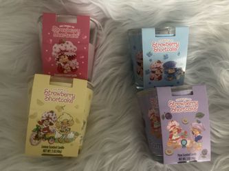 Strawberry Shortcake Candle Set