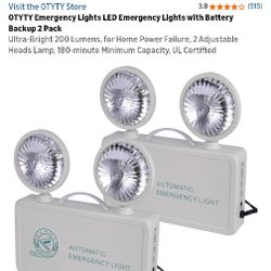 Brand New Emergency Lights