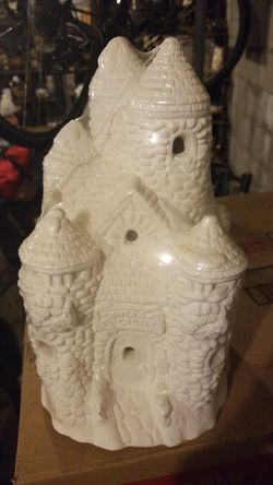 Santa's Castle Bisque Ready to paint