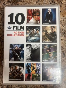 10 Film Action DVDs 