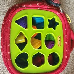 Melissa and Doug K's Kids Take-Along Shape Sorter