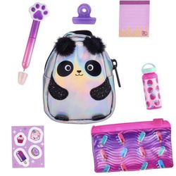 Shopkins Real Littles Mini Backpack Series 3-Panda Bear 6 Surprises Inside