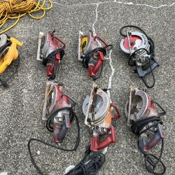 Skilsaws And Dewalt Saws