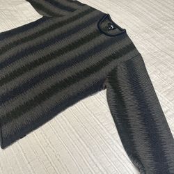 Stussy Wool Striped Long Sleeve Shirt Size Small