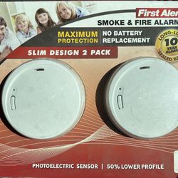 Brand New First Alert Smoke & Fire Alarms 