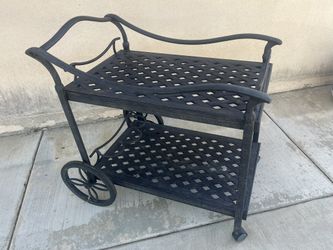 Outdoor Flower Cart
