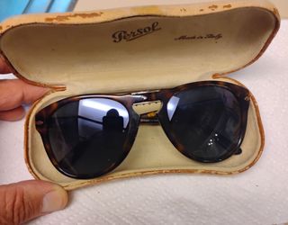 Vintage PERSOL 714 "STEVE MCQUEEN" FOLDING SUNGLASSES