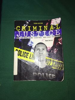 Criminal justice by Matt delis
