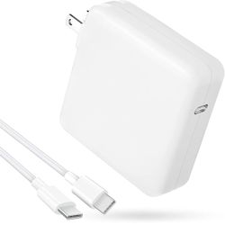 Charger for Mac Book Pro, 100W, USB C, compatible with MacBook Pro 16, 15, 13-inch, MacBook Air 13-inch, iPad Pro 2021/2020/2019/2018, includes USB C 