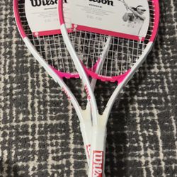 Wilson intrigue Tennis Rackets Pink