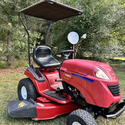 New Conditions Toro Riding Mower With Canopy Included/runs And Cuts Great 👍 $1200