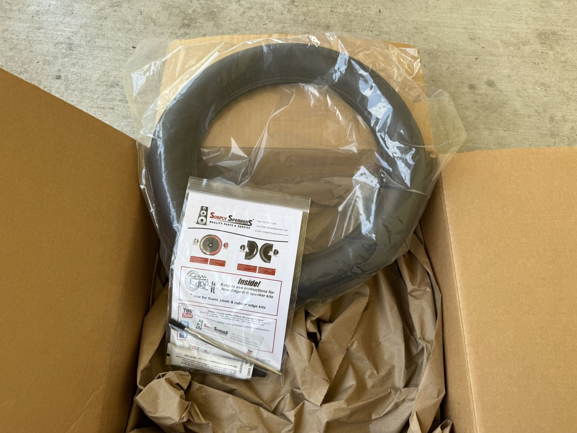 Jl Audio 13.5 13w7 Foam Repair