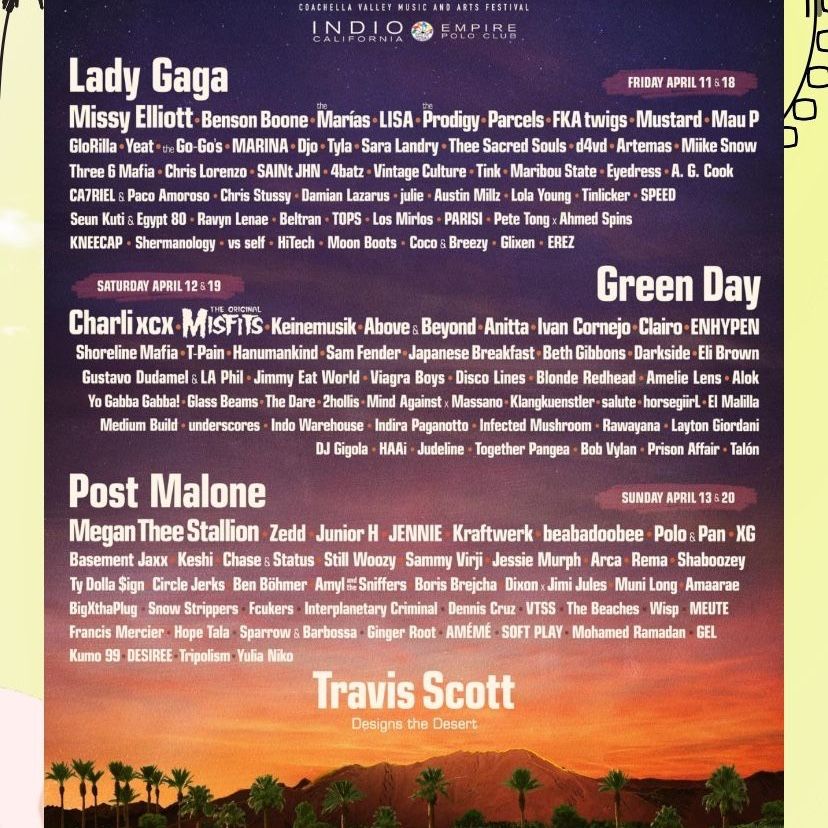 Coachella 2025 Weekend 1 Ticket