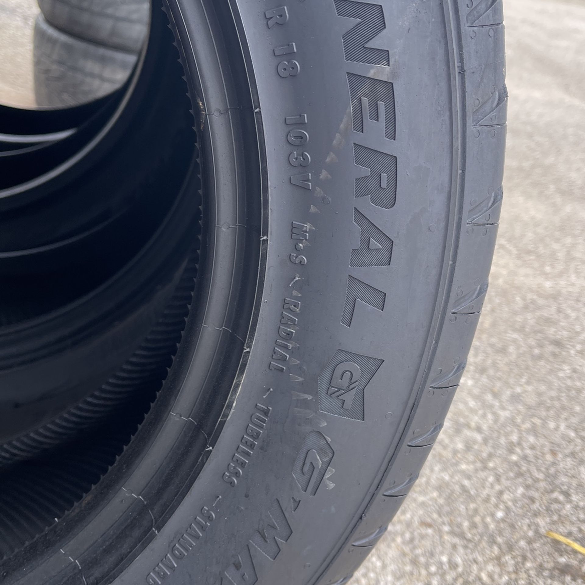 General G Max Justice Tires for Sale in Tomball, TX OfferUp