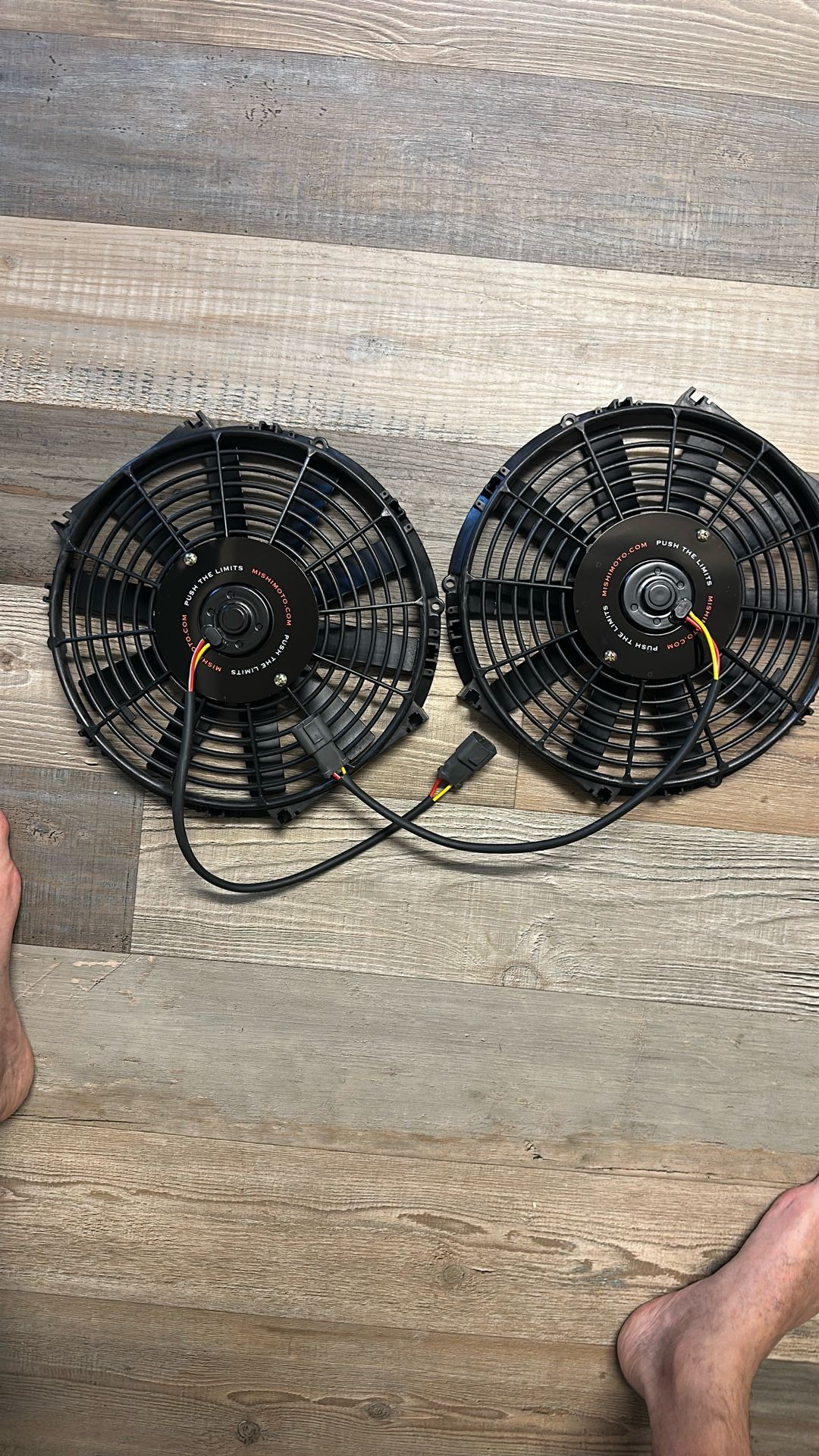 12” Mishimoto Fans