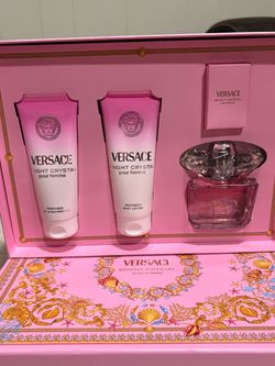 Versace Bright Crystal Perfume Gift Set
