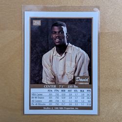 David Robinson 1990 Skybox Rookie Card NBA Excellent Condition