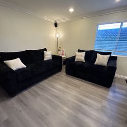 Brand New Comfy Corduroy Sofa Loveseat Set 