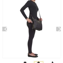 Gun Toten Mamas GTM Concealed Carry BR Vintage Leather Purse Black Rose Detail