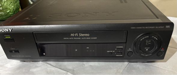 Sony SLV-675HF Hi-Fi Stereo VHS VCR Video Cassette Recorder Tested Working