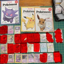 Signed Pokemon Cards