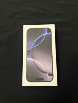 iPhone 16 Pro Empty box 