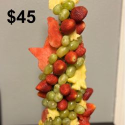 Selling Christmas Fruit Trees & Fruit Bouquet 