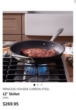 Princess House 12” Skillet Carbon Steel