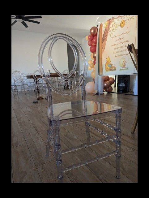 Chairs Clear acrylic