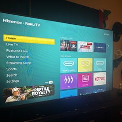 43” Hisense Roku Tv