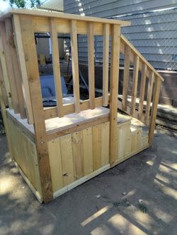 Mobile home stairs