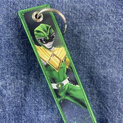 Green Power Ranger 5 Inch Keychain 