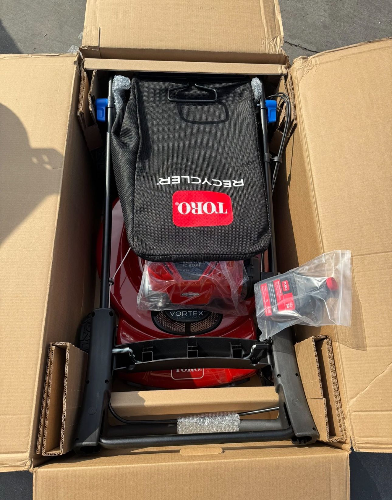 Toro Recycler 22 in. Briggs & Stratton SmartStow Personal Pace High-Wheel Drive Gas Walk Behind Self