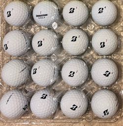 24 Like New Bridgestone , mostly a version of a Tour B variety Golf Balls As Pictured ⛳️ ———
