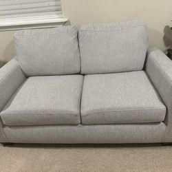 Wayfair Kane 61" Square Arm Loveseat with Reversible Cushions