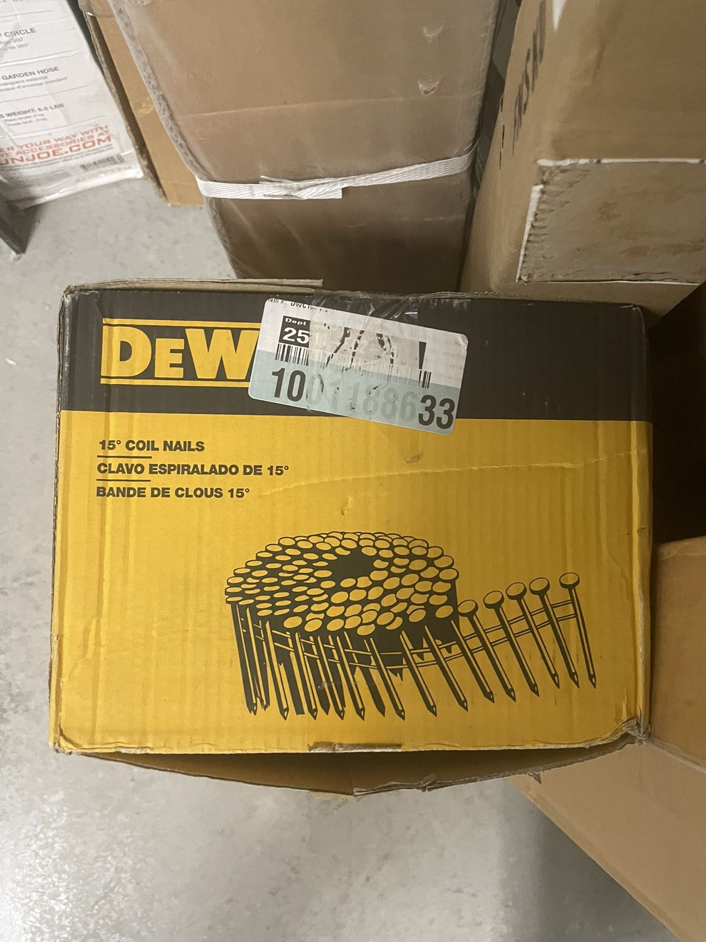 De Walt 15 Coil Nails