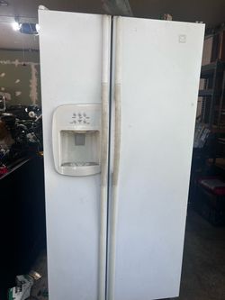 Maytag Side-by-Side Refrigerator with Ice and Water Dispenser