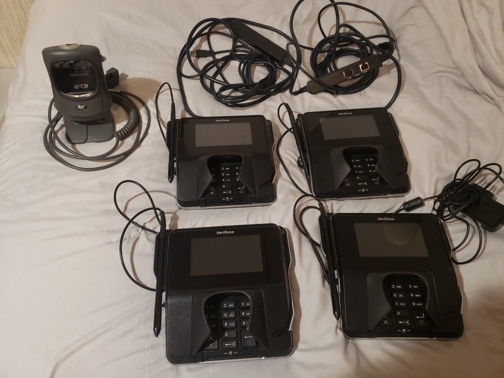 Card Reader Pinpad Terminal And Barcode Scanner