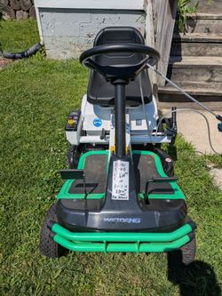 Wiebang 72 volt zero turn 30" riding lawnmower hydrostatic lithium ion