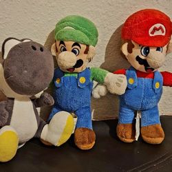 Mario BROS plushies