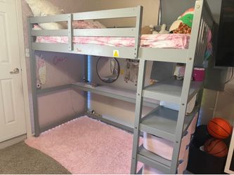Twin loft bed