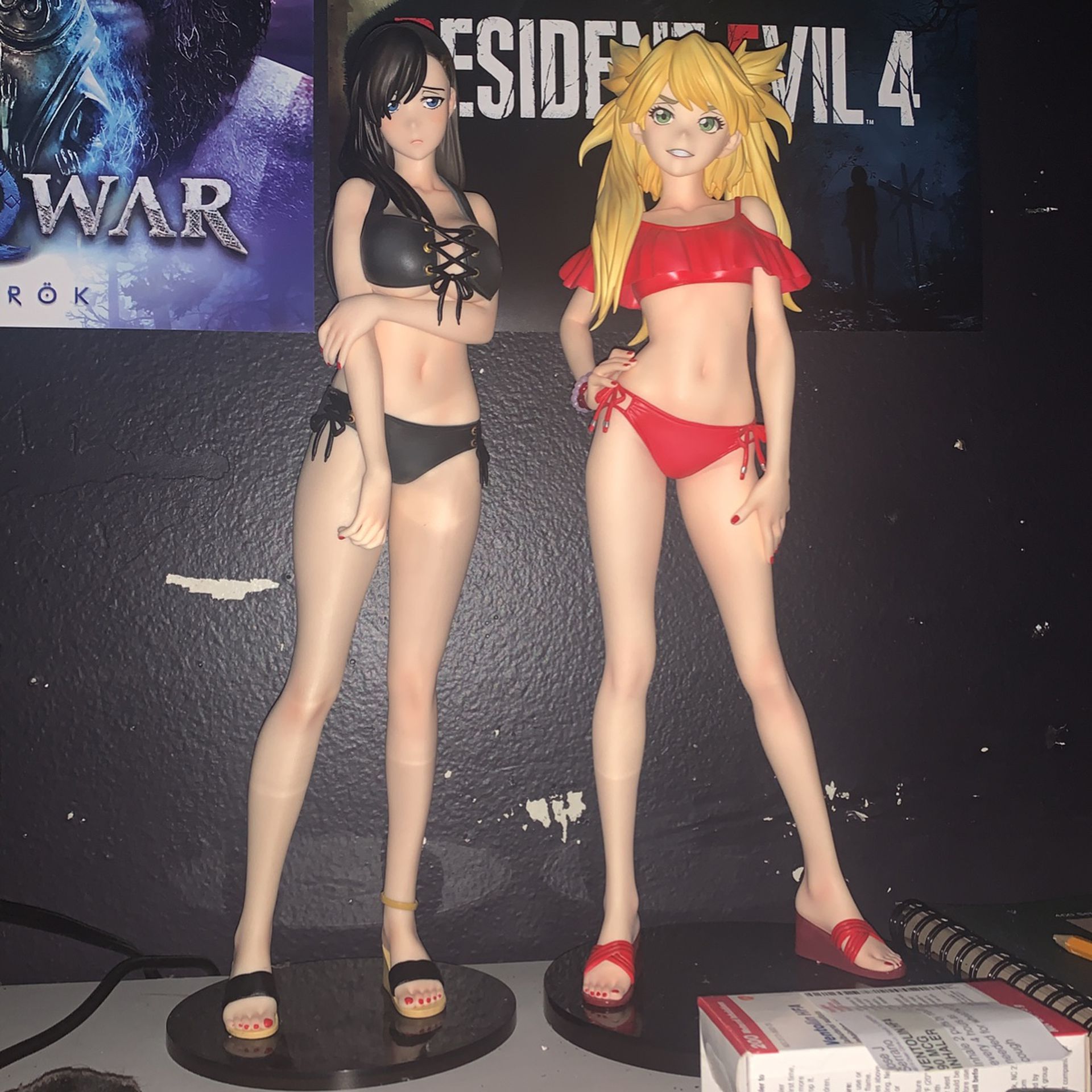 Burn The Witch Anime Girl Swimsuit Statues