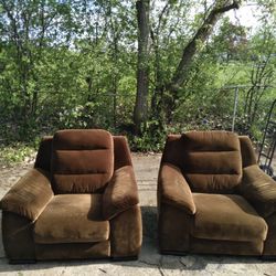 2 Push Back Chairs