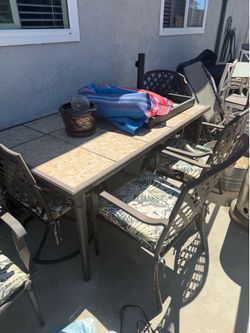 Table with chairs