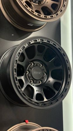RRW RR5-H Wheels Black, Bronze, & Machined Silver
