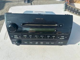 Tundra stereo 2007 to 2013